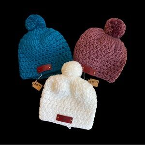 Handmade crocheted hats for girls or boys. Made to order.
